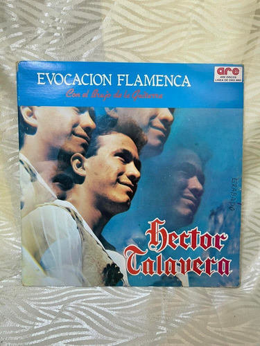 Evocacion Flamenca Hector Calavera Disco Lp Vinilo Acetato 