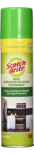 Pack-2 - Limpiador De Acero Inoxidable Inox Scotch-brite-3m