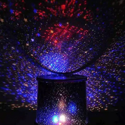 Imagen 5 de 6 de Lampara Led Colores Proyector De Estrellas Star Master H5007