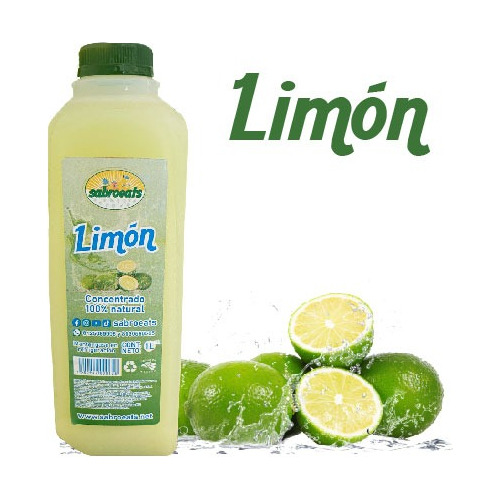 Concentrado De Limón 100% Natural (rendimiento 16l)