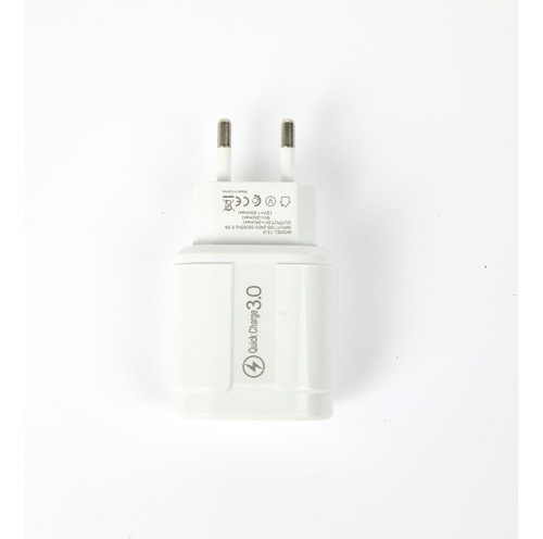 Cargador Celular Dk-c01 Carga Rapida 3.0a Con Cable Usb Tip Color Blanco