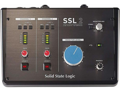 Solid State Logic Ssl 2 Desktop Usb Tipo-c Interfaz