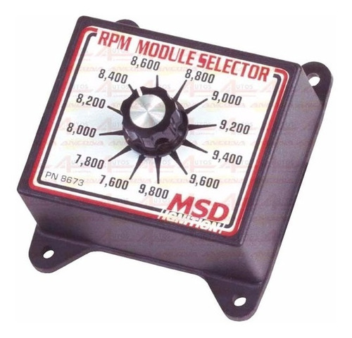 Módulo Seletor De Rpm Msd #8673 7600 A 9800