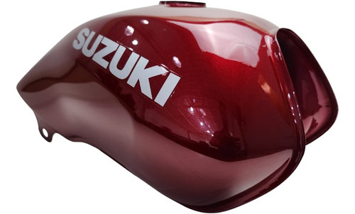 Tanque De Combustível Vermelho Gs 120 Suzuki Original