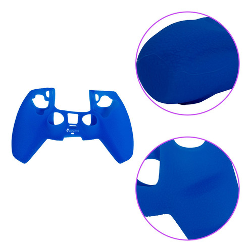 Funda De Silicon Para Control Playstation Ps5 Impremli Color Azul