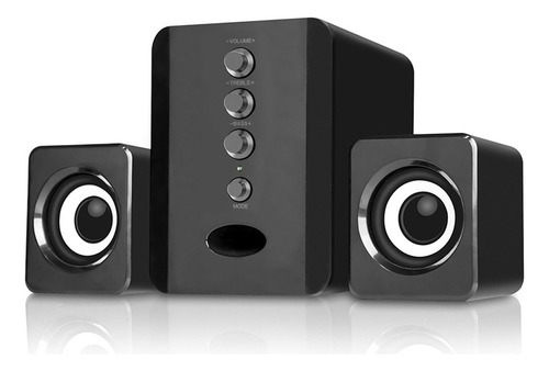 H Equipo De Audio Usb Box Desktop Music D-202 Para Estéreo