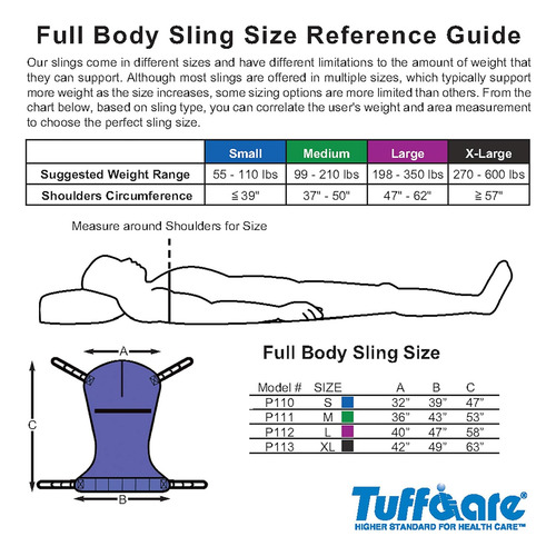 Full (medium) Compatible With , Hoyer, Invacare, Mckess...