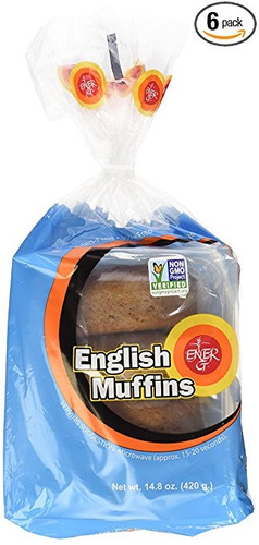 Ener-g Alimentos Inglés Magdalenas, Unidades De 14,8 Onzas (