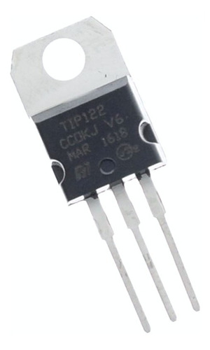 Tip122 Transistor De Potencia Npn 100v 5a To-220 Pack De 3