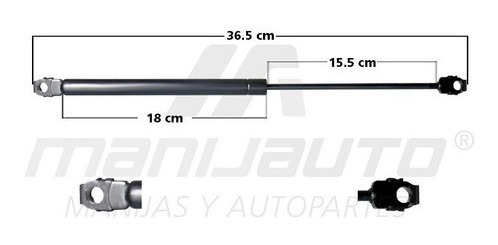 Amortiguador Cofre Bmw Serie 3 1992 - 1998 Der = Izq