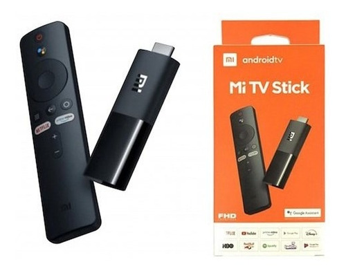 Xiaomi Mi Tv Stick Full Hd 8gb C/control Netflix - Amazon Color Negro