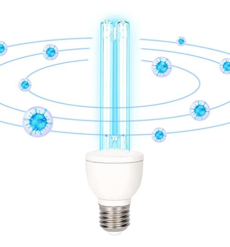 Lámpara Germicida Uvc 15w 254nm Con O3 E26/e27