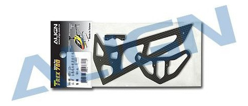 Align T-rex 700 700n Vertical Stabilizer - 2mm - Hn7029 Novo Fibra De Carbono (Usado)
