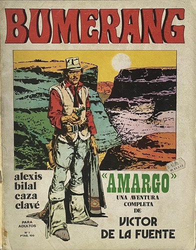 Bumerang, # 1  Comic Western, Víctor De La Fuente, Ez2