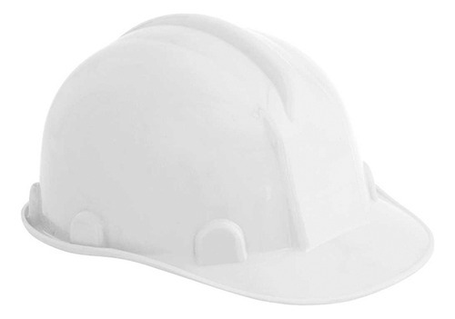 Capacete De Segurança Vonder Branco, Com Aba Frontal