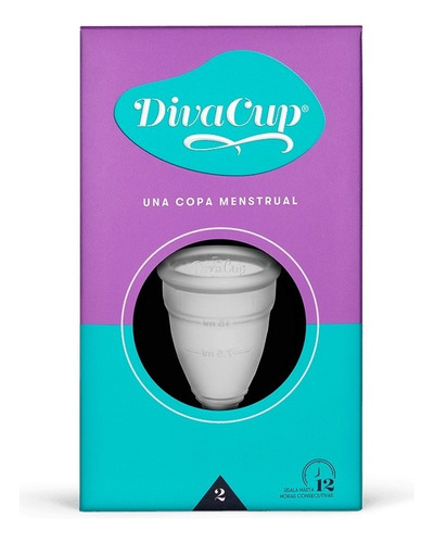 Diva Cup Modelo 2 Copa Menstrual Reusable Color Blanco