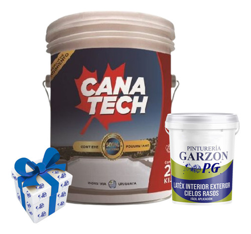 20k Canatech Membrana Liquida Pennsylvania + 3.6lt Latex P G