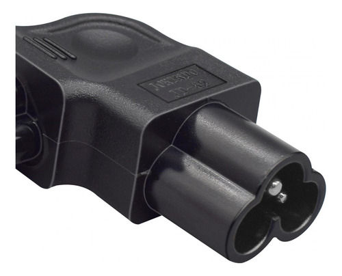 2 Convertidor Adaptador De Corriente Iec320 C6 A C5 2 Piezas