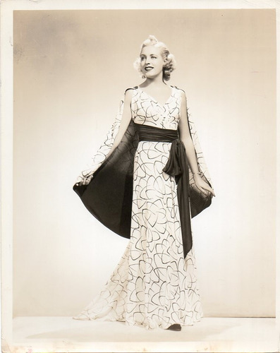 Foto Original Fashion League Joan Gardner 5 D Diciembre 1938