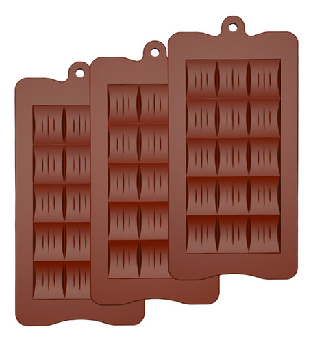 3 Piezas De Chocolate Para Hornear Tartas, Chocolate Casero