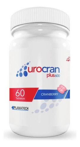 Urocran Plus 600 Arándanos Frasco Con 60 Tabletas Sabor Sin Sabor