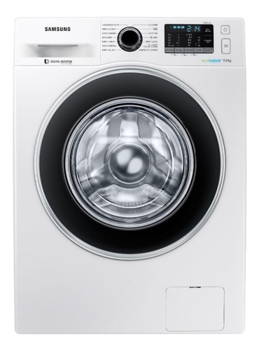 Lavarropas Autom Samsung Frontal 9 Kg Inverter Ww90j5410gw