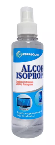 Alcohol Isopropílico 99% de concentración 250ml FERREQUIM 