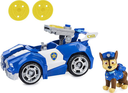 Paw Patrol Chase Deluxe Vehicle The Movie Patrulla Canina 