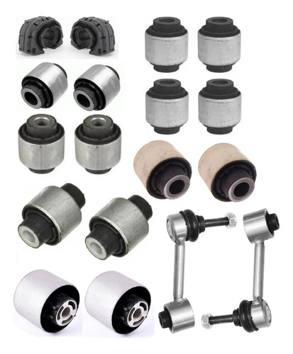 Kit Suspension Trasera 16 Bujes 2 Bieletas Volkswagen Vento