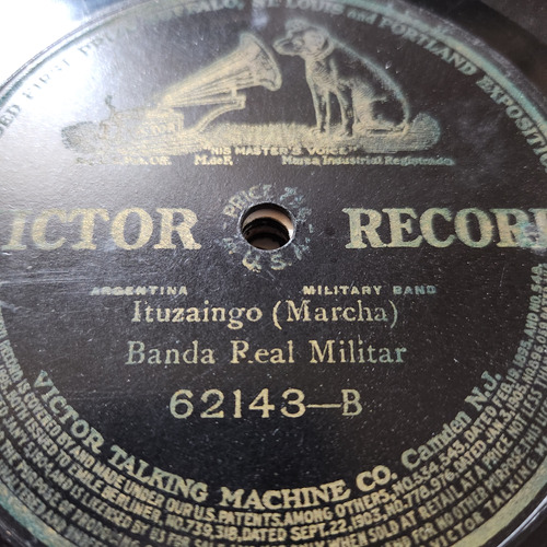 Pasta Banda Real Militar Victor Record C612