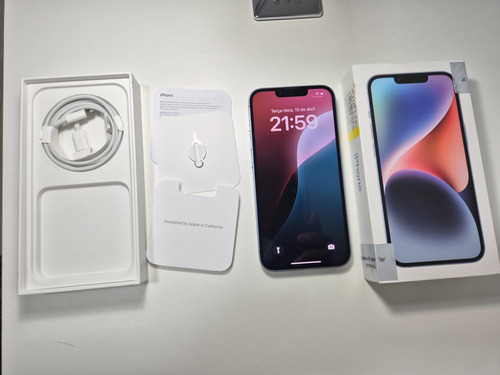 Apple iPhone 14 128gb 98% Anatel Cx Td Orig Perf Ú Dn Gar Lj (Usado)