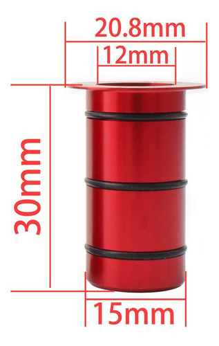 Muqzi 2 Muqzi Paquete De 2 Rojo
