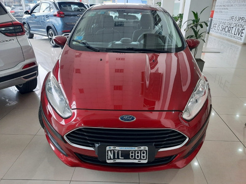 Imagen 15 de 25 de Ford Fiesta S Sedán Plus 2014 106.000 Km. Bordó, Batería Nva