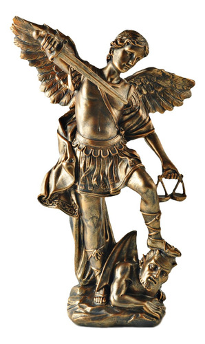Plentifulhome Estatua De Arcangel San Miguel De 11.42 Pulgad