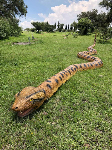 Animales Disecados 100% Artificiales VĂbora Anaconda
