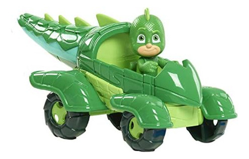 Pj Masks Gekko & Gekko Mobile, Juego De Vehículo Y Figura De
