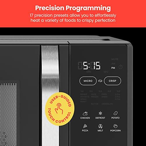 Horno Microondas Digital Para Encimera Chefman Microcrisp, C