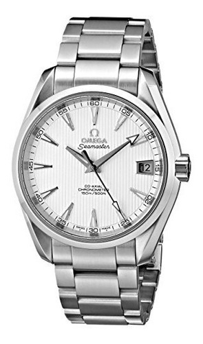 Omega Mens 23110392102001 Seamaster Aqua Terra Reloj De Acer