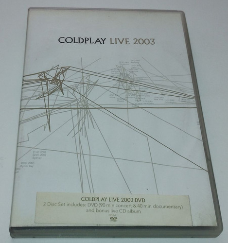 Coldplay Live 2003 Cd & Dvd P2003 