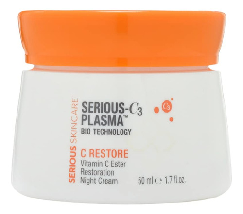 Serious Skincare Serious-c3 Crema De Noche Restauradora De P