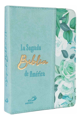 Sagrada Biblia De América Católica Estuche Cremallera Mujer