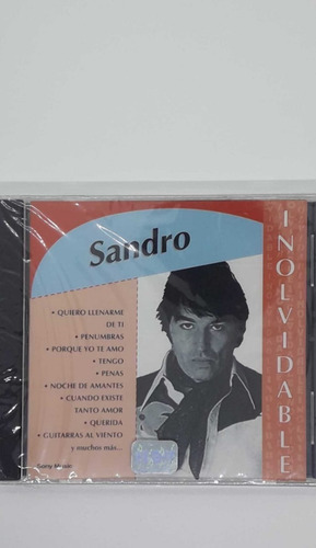 Cd Sandro Inolvidable Supercultura