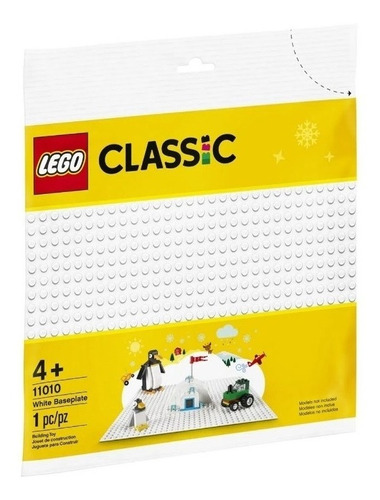 Lego Classic 11010 - Base De Construção Branca