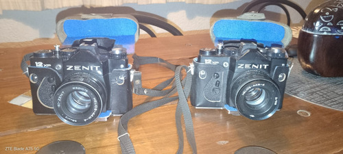 Cámara Analógica Slr Zenit 12xp Negra (Usado)