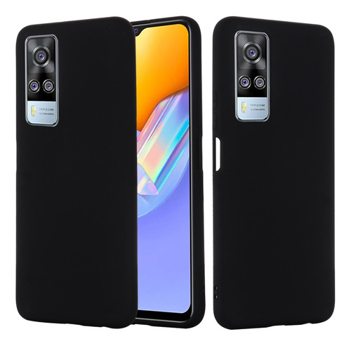 Funda De Silicona Líquida Para Vivo Y51 2020/y51a/y51s/y31