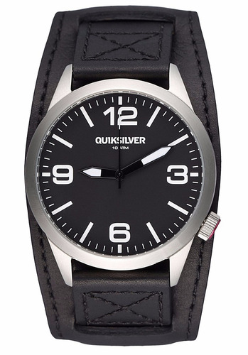 Reloj Quiksilver The Kuff - Brazalete De Piel Biker Cuero