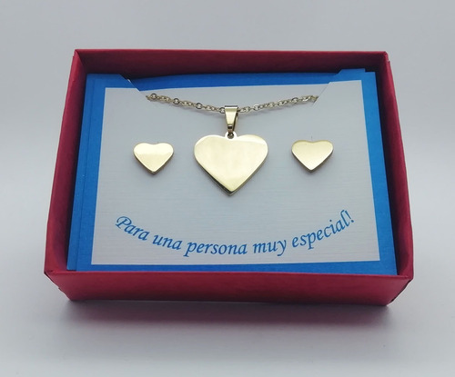 Imagen 4 de 5 de Collar Y Aretes Oro Laminado 22k B3000