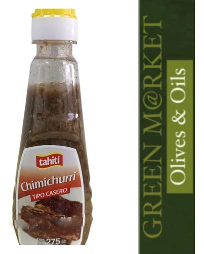 Salsa Chimichurri Tahiti Tipo Casero X 275grs