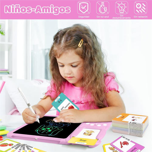 Tableta De Escritura Lcd Con Voz, Juguetes Montessori