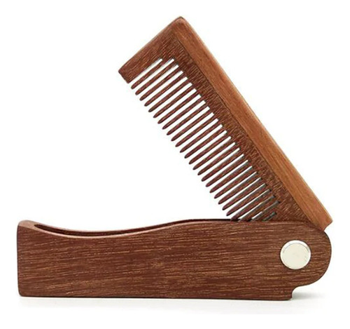 Peine De Pelo Plegable, Cepillo De Masaje Portátil De Madera